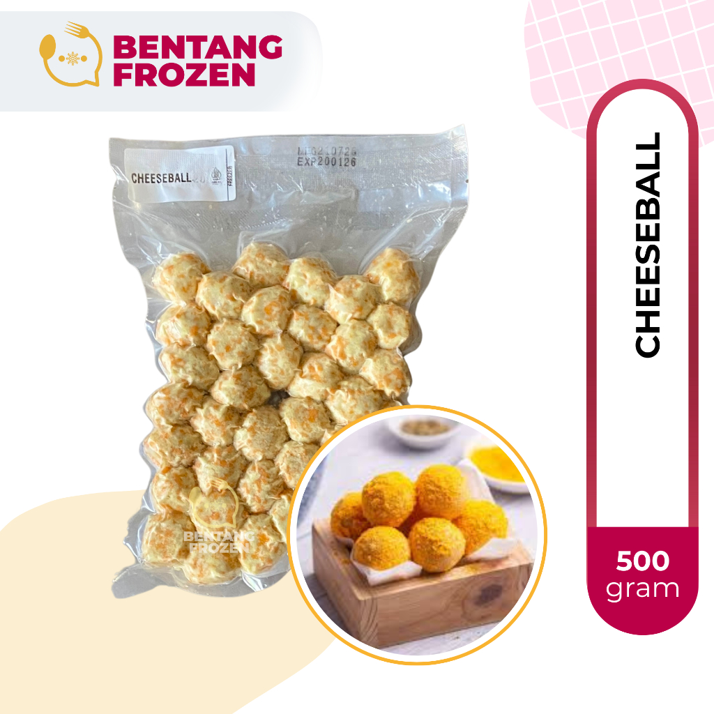 

Korean Cheeseball 500gr Isi 38Pcs / Cheeseball Korea