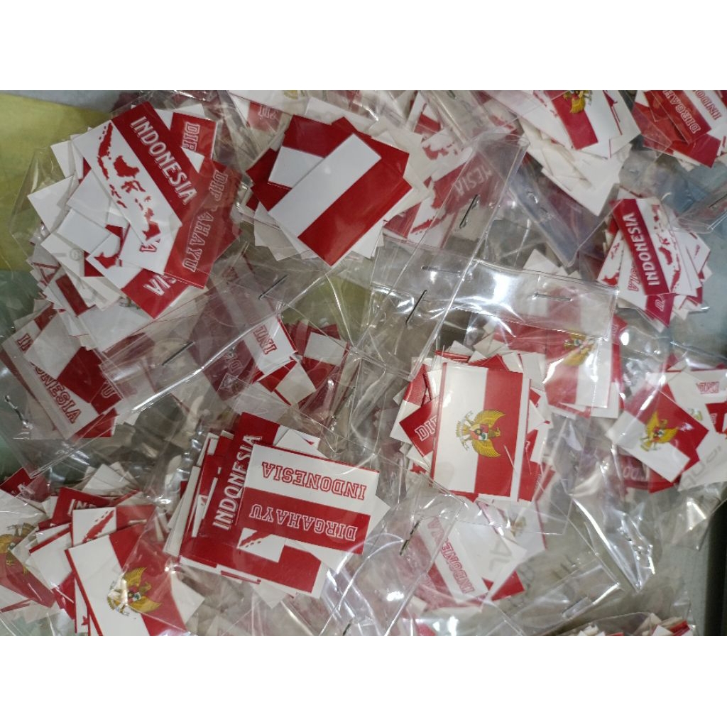 

sticker wajah merah putih 17agustus merdeka dirgahayu