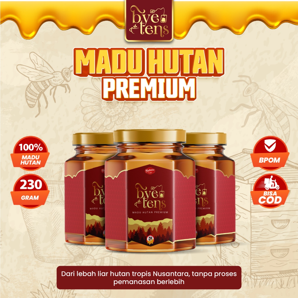 

Madu Bye Tens - Madu Hutan Asli untuk Tubuh Sehat, Stamina Kuat, & Imunitas Maksimal