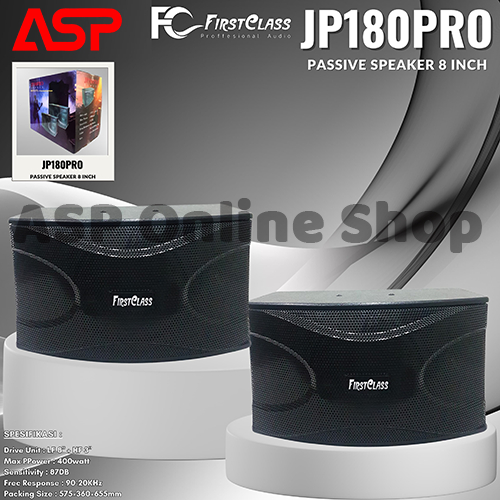 FIRSTCLASS JP180PRO JP 180 PRO Speaker Karaoke Speaker Pasir 8 Inch