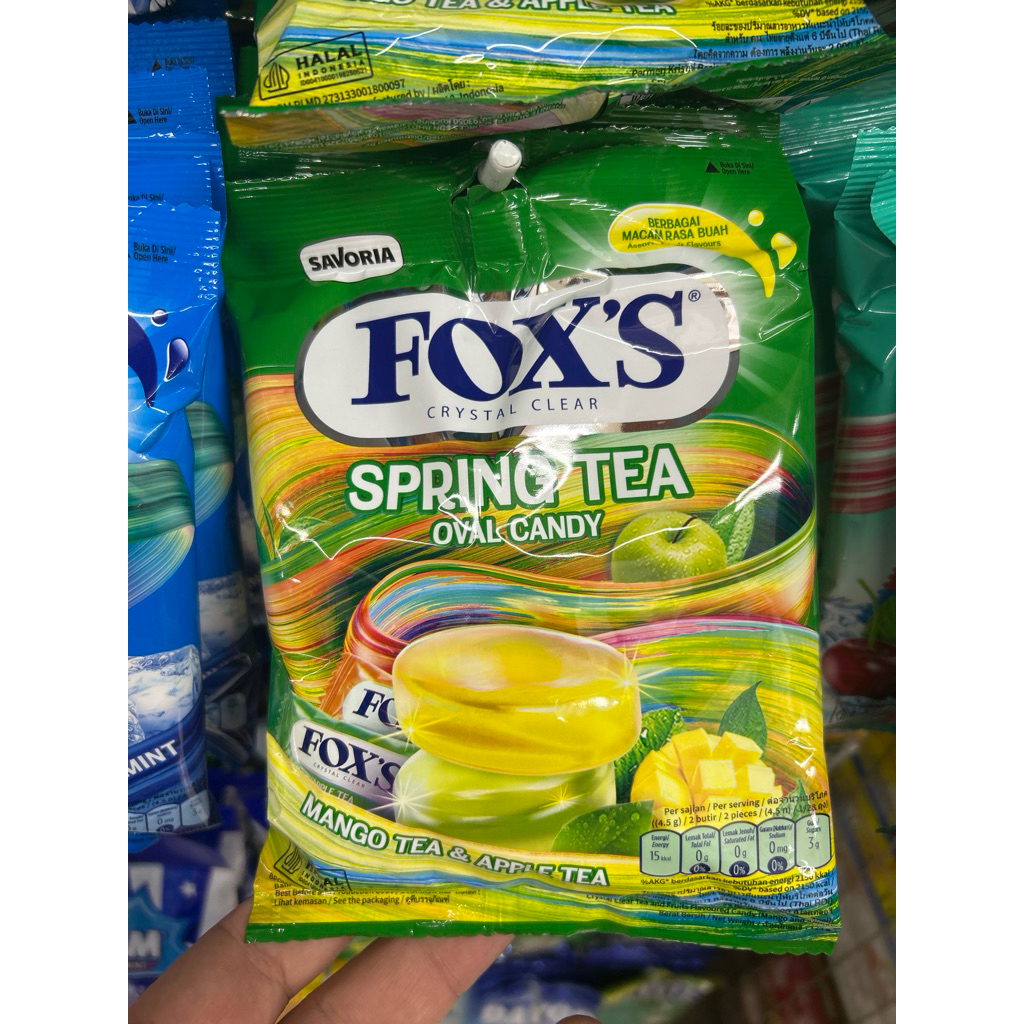 

Fox’s spring tea oval candy 125gr