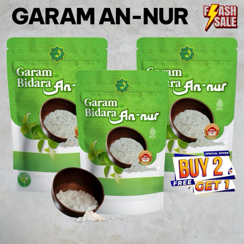 

GARAM AN-NUR KEMASAN 100GR