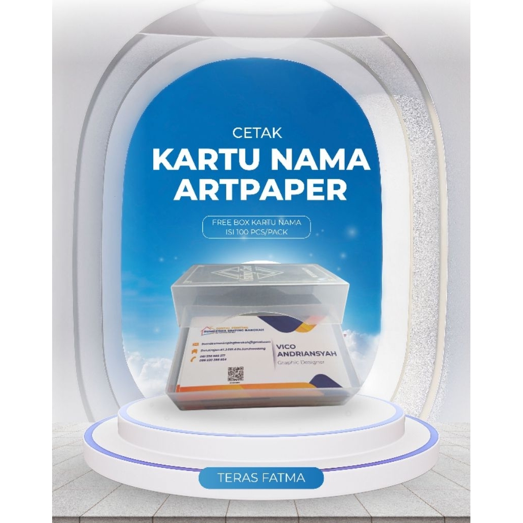 

COD_KARTUMEMBER/KARTUPELAJAR/KARTUNAMA/CUSTOM/100Pcs_Free BOX