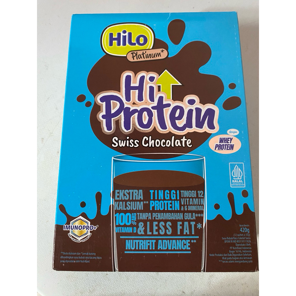 

HiLo Platinum Swiss Chocolate 12 x 35gr ( 420 g)