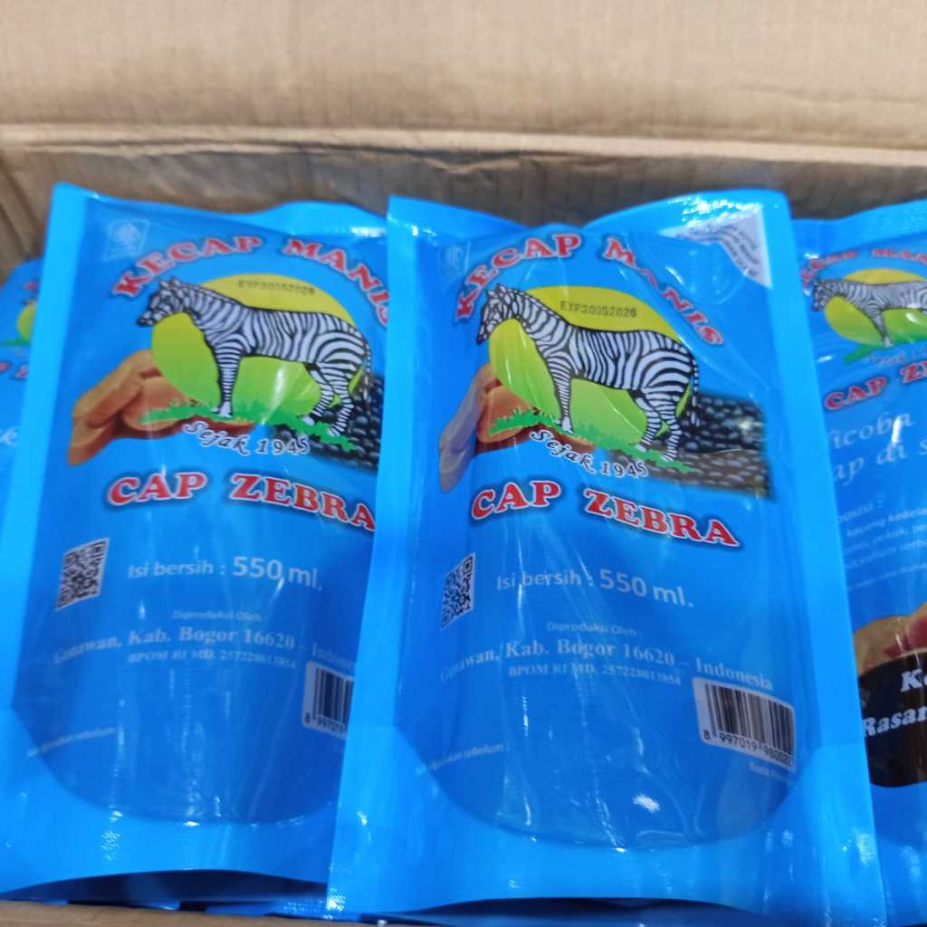 

Kecap Manis Cap Zebra 550 ML dan 220 ML