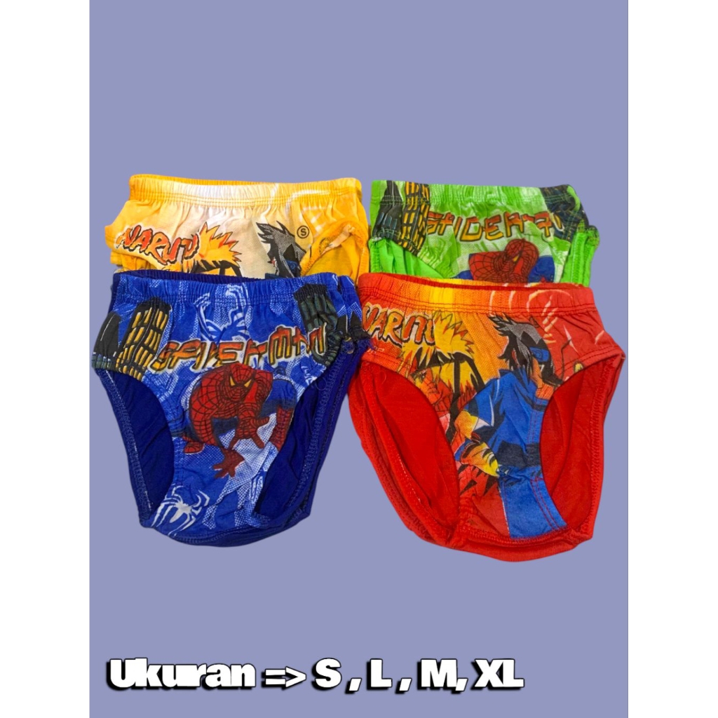 Celana dalam karakter anak/celana dalam anak/celana dalam karakter lucu/celana dalam segitiga anak/c