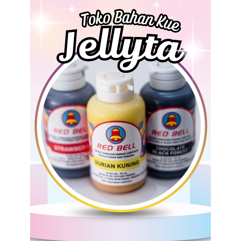 

Perisa & Pewarna Makanan Red Bell | 55 ml