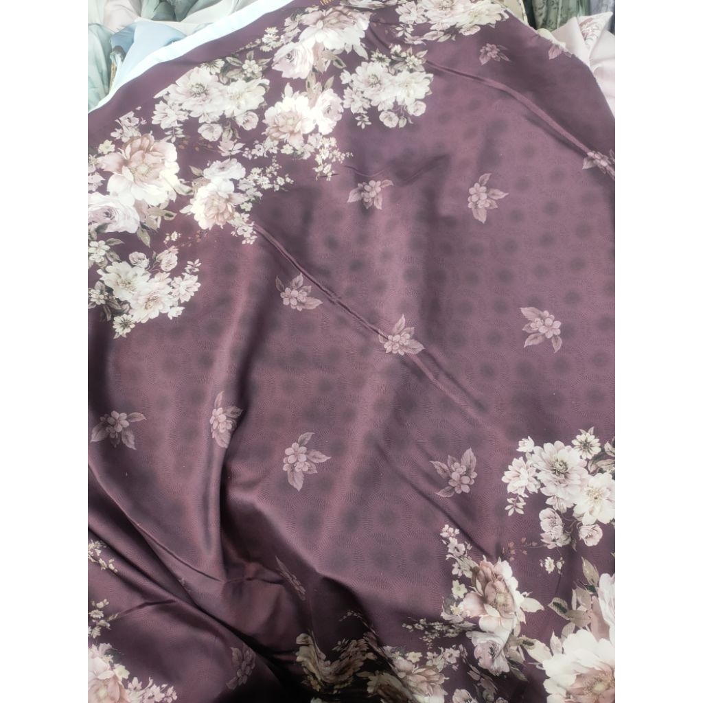 NEW Armani Print Silk Armani Terbaru Satin