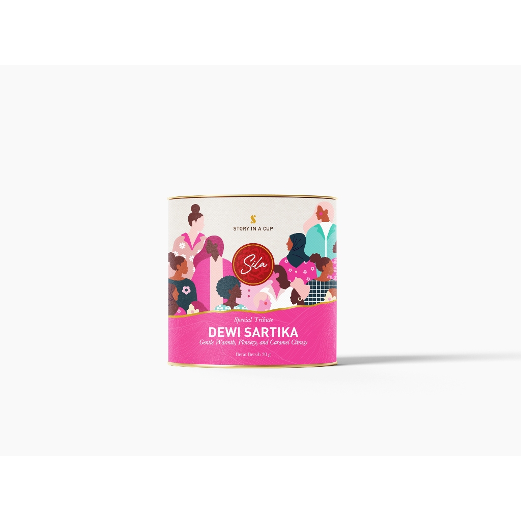 

Sila Artisan Tea - Dewi Sartika - Canister Mini - Teh Premium - Red Tea
