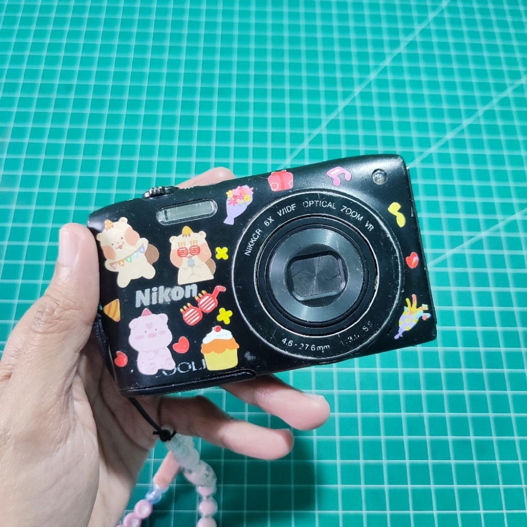 NIKON COOLPIX S3300 BEKAS SECOND ADA MINUS