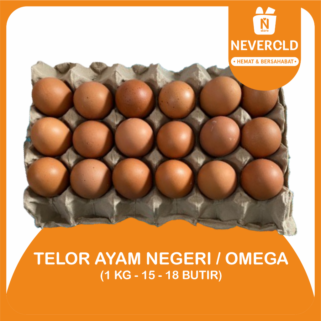 

TELUR AYAM NEGERI ATAU OMEGA 1KG (KHUSUS INSTANT)