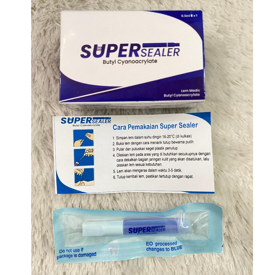 Super Sealer/ Lem Medis/Lem Khitan / Lem sunat / Butyl Cyanoacrylate/Khitan /Lem khitan modern / Ski