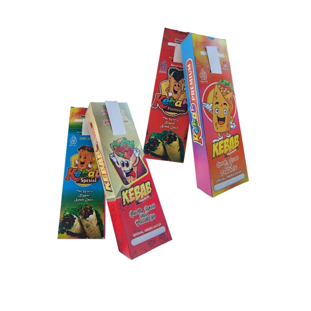 

KOTAK KEBAB PREMIUM/KEMASAN KEBAB/KERTAS BUNGKUS KEBAB