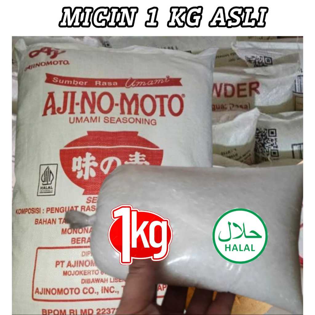 

MICIN AJINOMOTO PENYEDAP RASA 1000 GRAM HARGA GROSIR