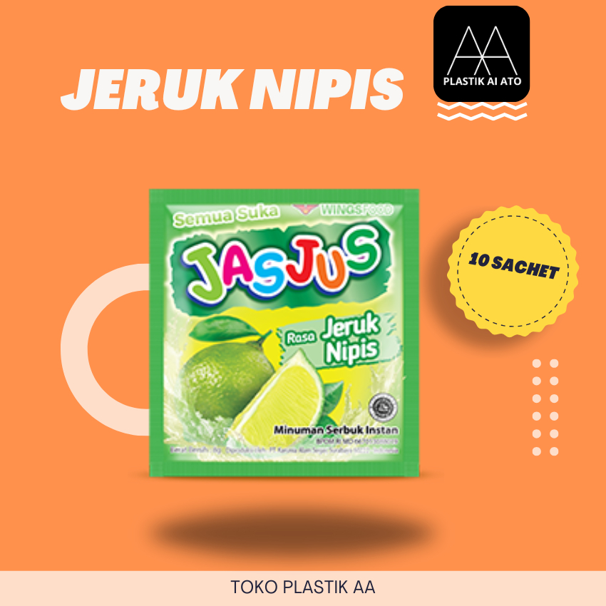

Harga Grosir JASJUS Jeruk nipis 7gr x 10pcs / saset