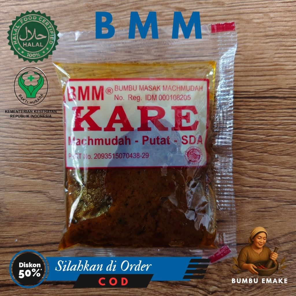 

BMM - ( KARE) Bumbu Masak Machmudah Asli dari PUTAT SIDOARJO