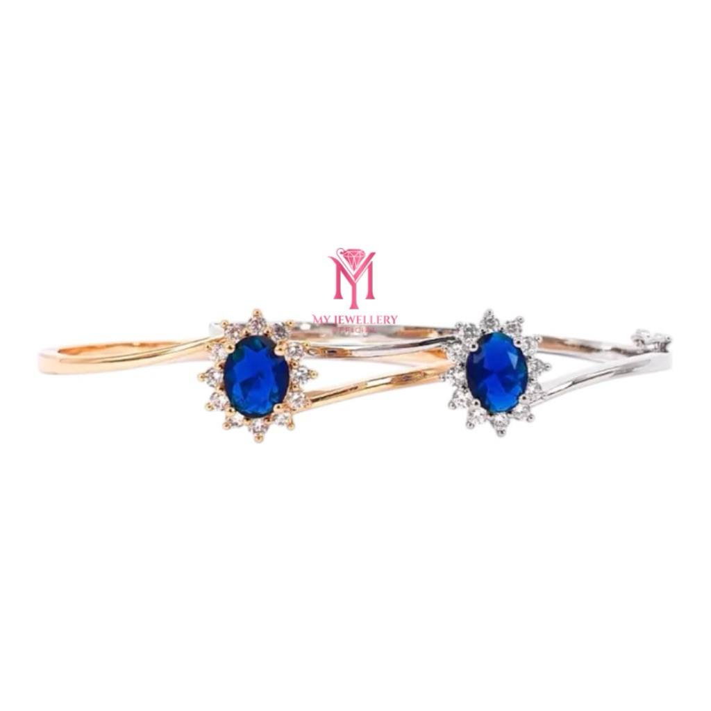 Gelang Blue Sapphire Diamond