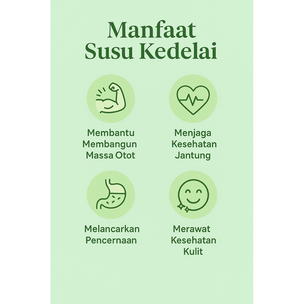 Forcysn Susu Kedelai Bubuk Mahkota Fit Suplemen Tinggi Protein