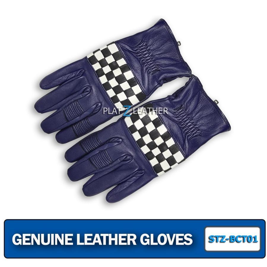 Sarung tangan kulit asli Garut . Genuine leather gloves STZ-BCT01