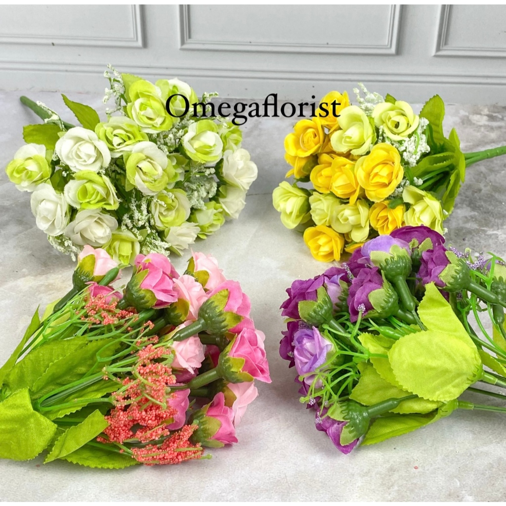 Bunga Daisy Mini Bunga Artificial/ Bunga dekor/ Bunga hias/ Bunga kecil / Bunga Artificial / Bunga P