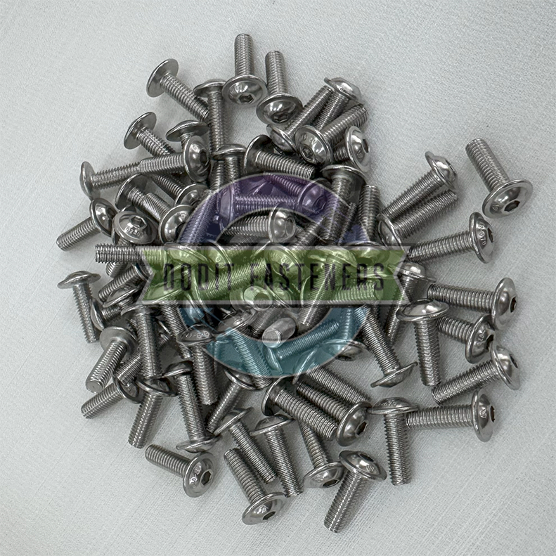 Button L Flange M5 x 16 M5x16 Stainless Steel 304