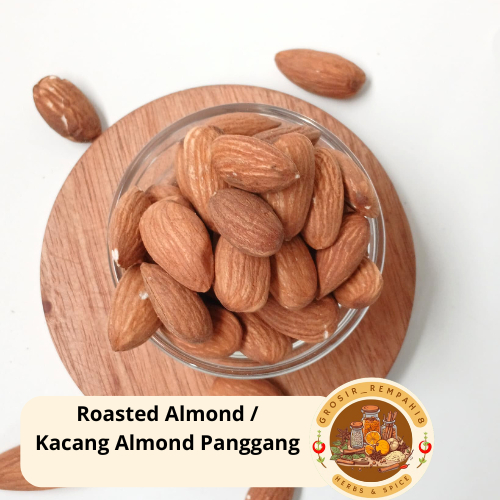 

Roasted almond / Kacang almond panggang