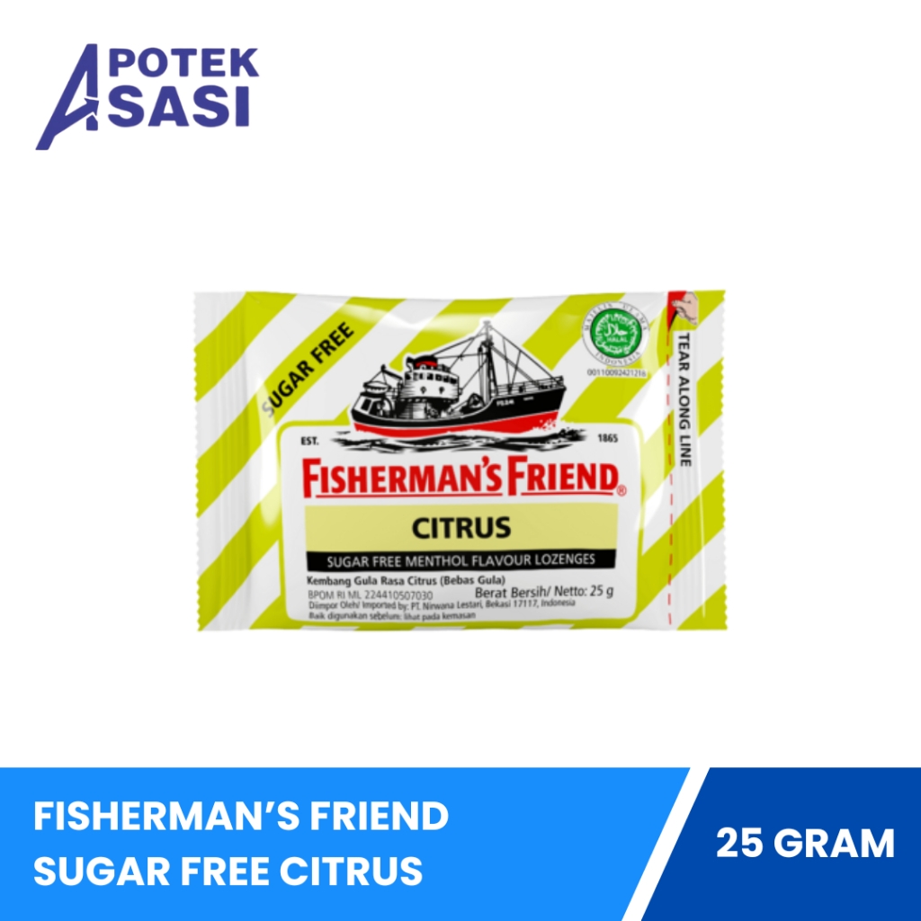 

Fisherman's Friend Sugar Free Citrus - 25 Gram