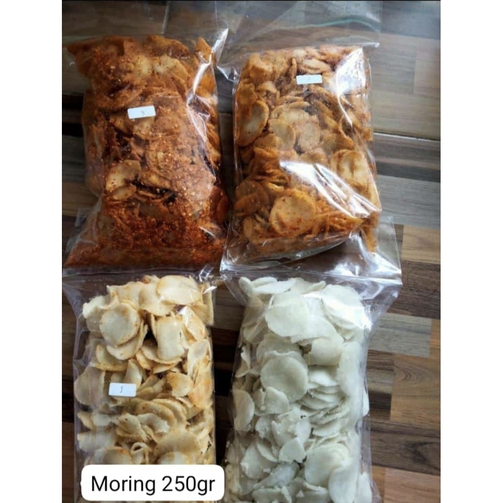 

Moring 250gr / snack moring / kerupuk moring