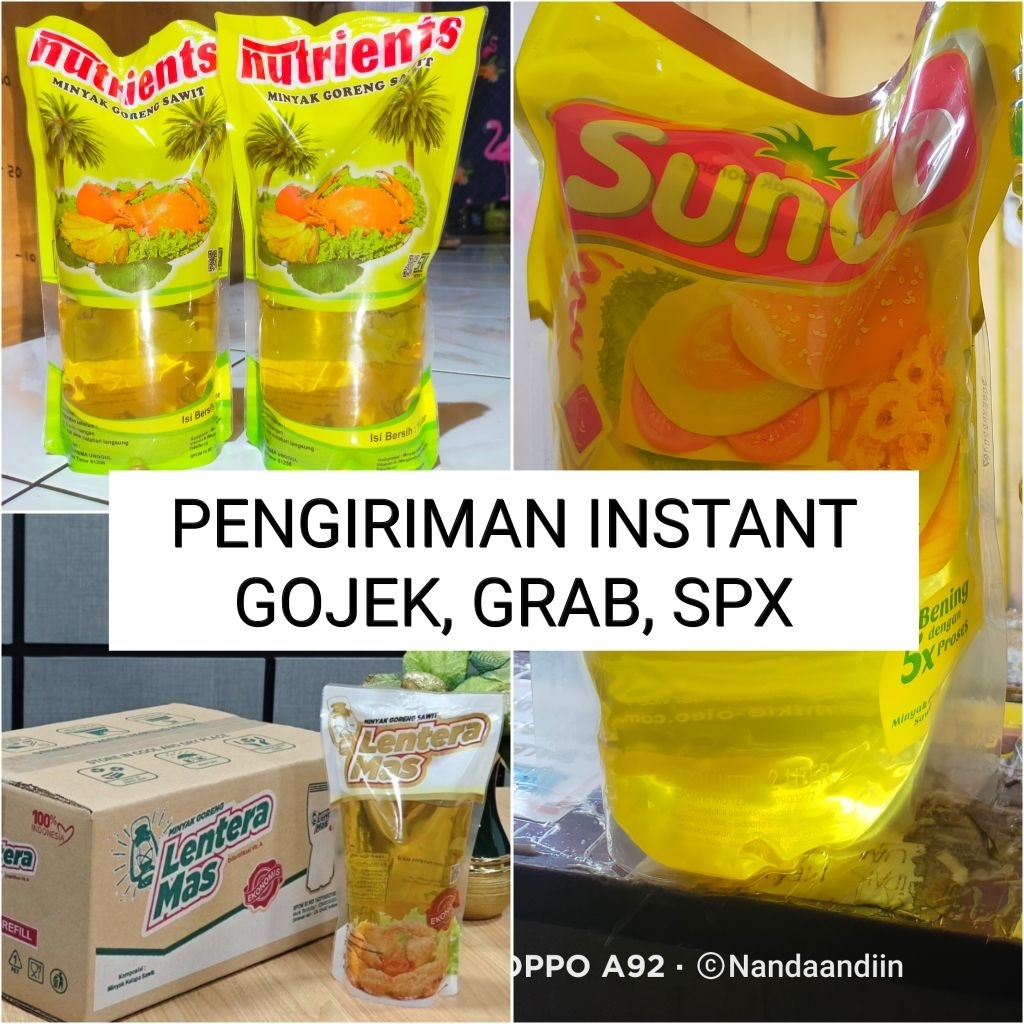 

Aneka minyak goreng Sunco, Lentera mas, dll