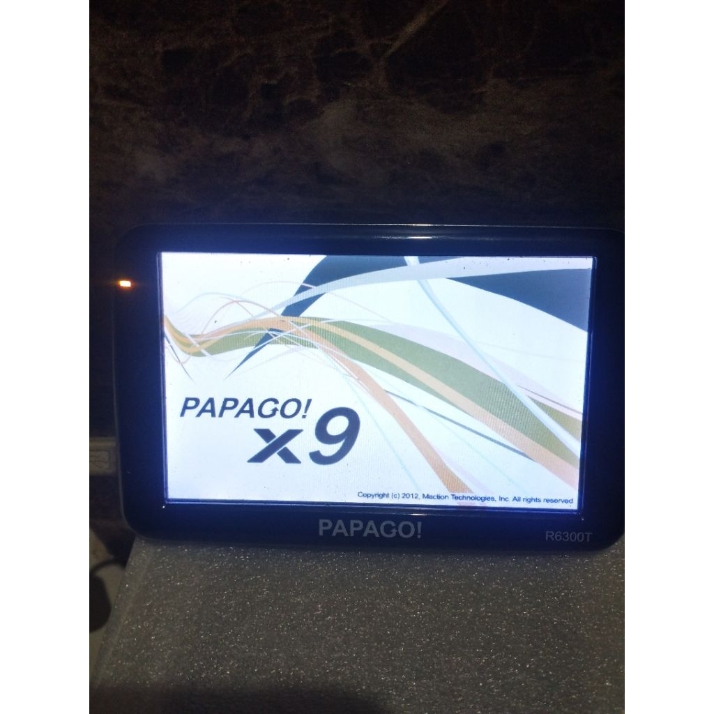 gps papago r6300t minus batre
