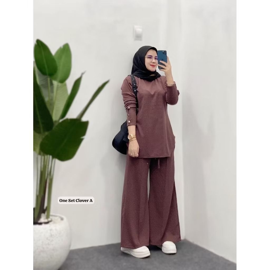 Setelan Knit/setelan murah/setelan kekinian/Setcel Knit Premium