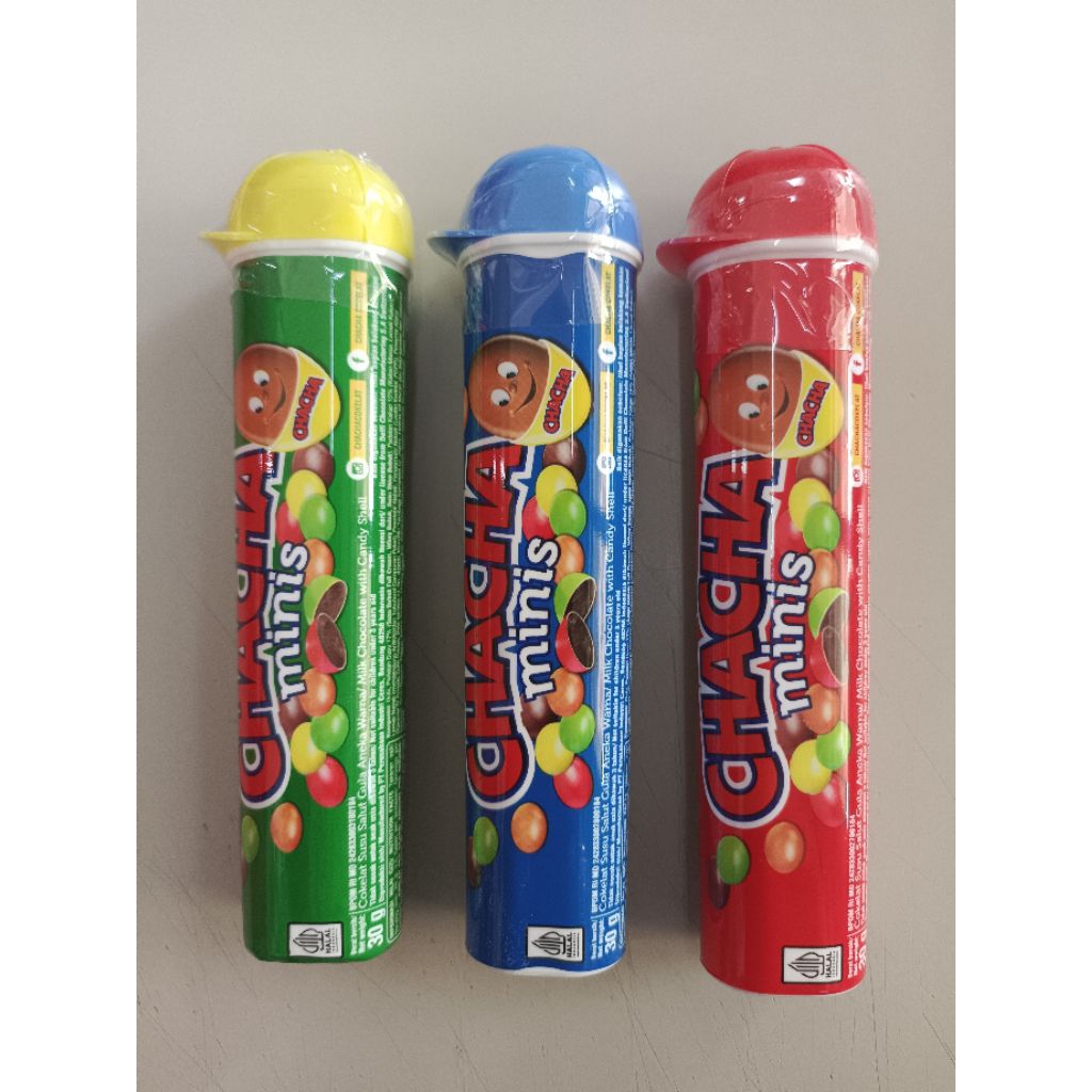 

CHACHA COKELAT MINI HATS TUBE/ CHACHA TOPI 30GRAM