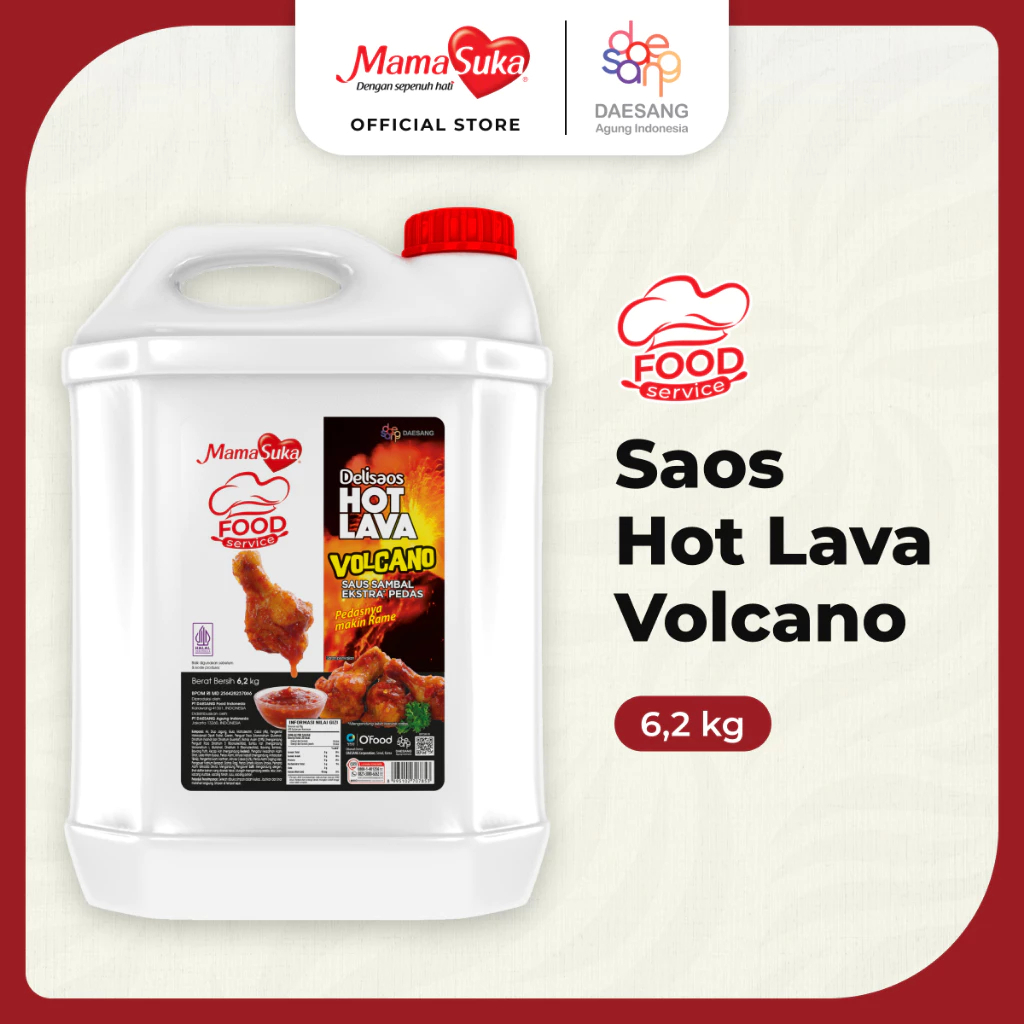 

Mamasuka Delisaos Hot Lava Volcano 6.2kg WJM Makassar