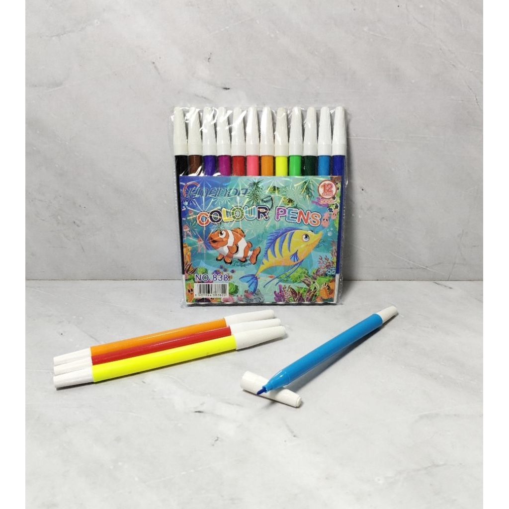 

SPIDOL 12 WARNA / PENA WARNA WARNI / KLIR AIR - AMANDA