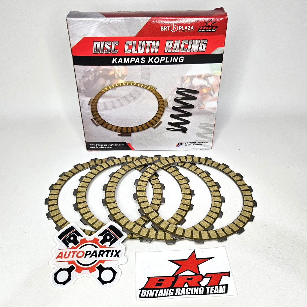 KAMPAS KOPLING BRT KARISMA SUPRA X 125 Karbu Karburator Disc Clutch BRT KPH