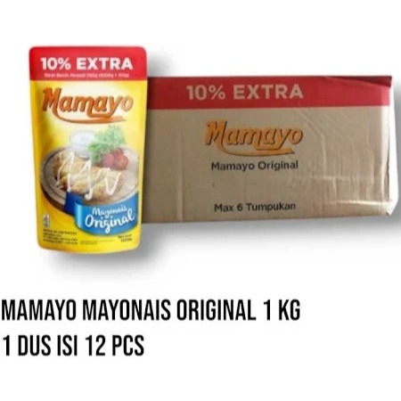 

[ DUS ] Mamayo Mayonaise 1kg Dus 12