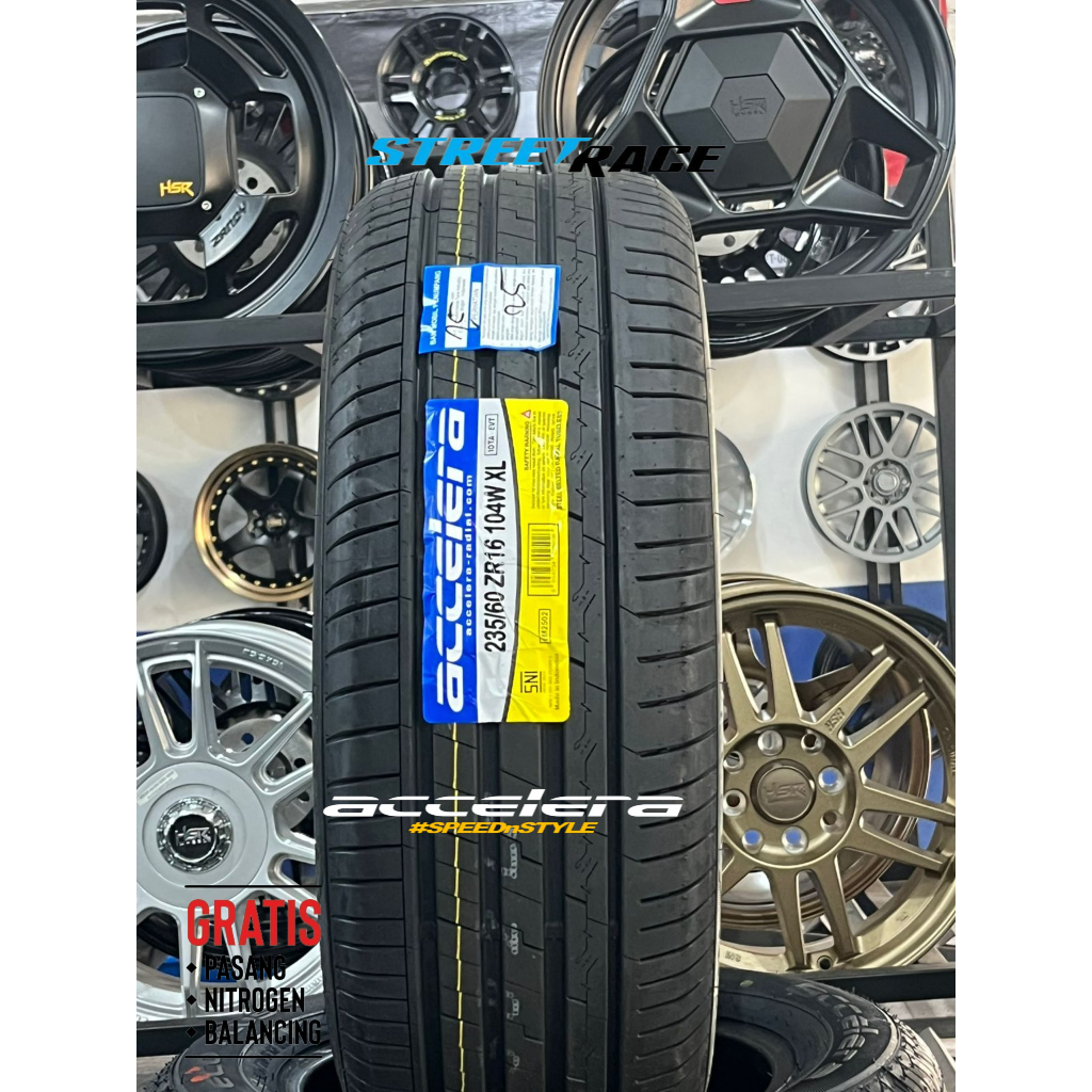 BAN MOBIL TERIOS RUSH R16 ACCELERA IOTA EVT 235/60 RING 16 BAN BARU