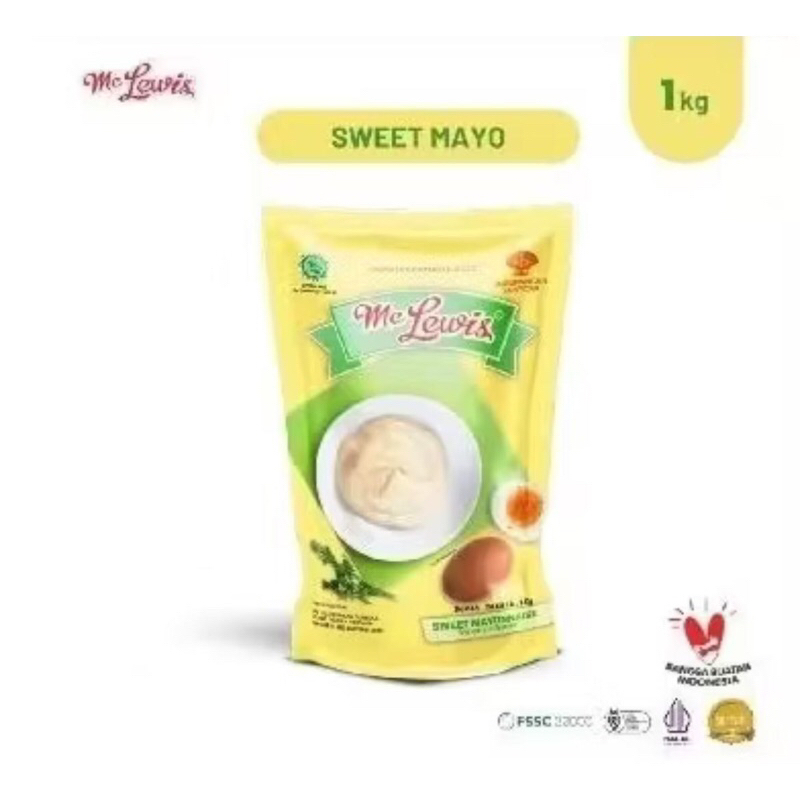 

Mc Lewis Sweet Mayonaise 1Kg | Mc Lewis Sweet Mayo 1kg