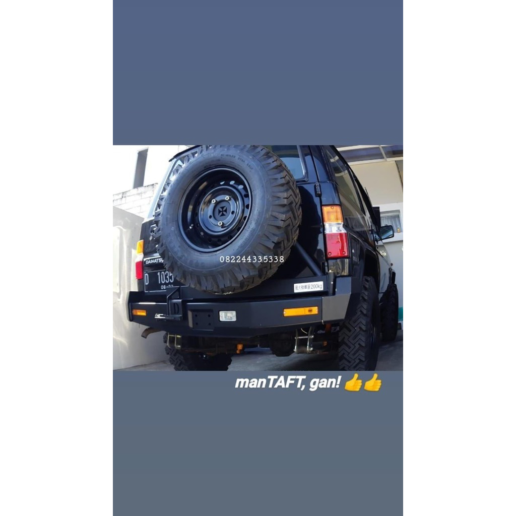 bumper belakang taft bemper belakang taft feroza rocky hiline bemper arb taft tdi bemper rocky bempe