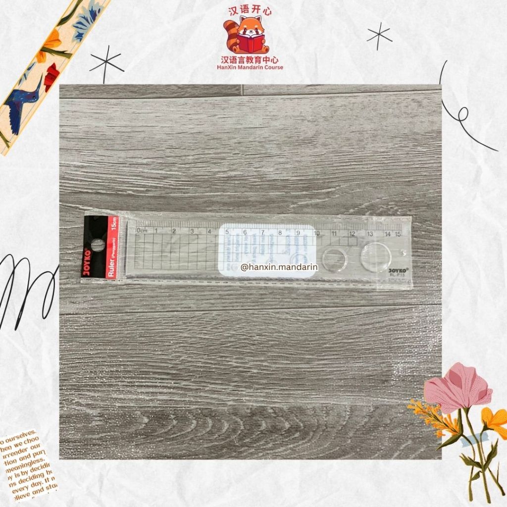 

Penggaris 15cm Joyko Penggaris Transparan RL-P15