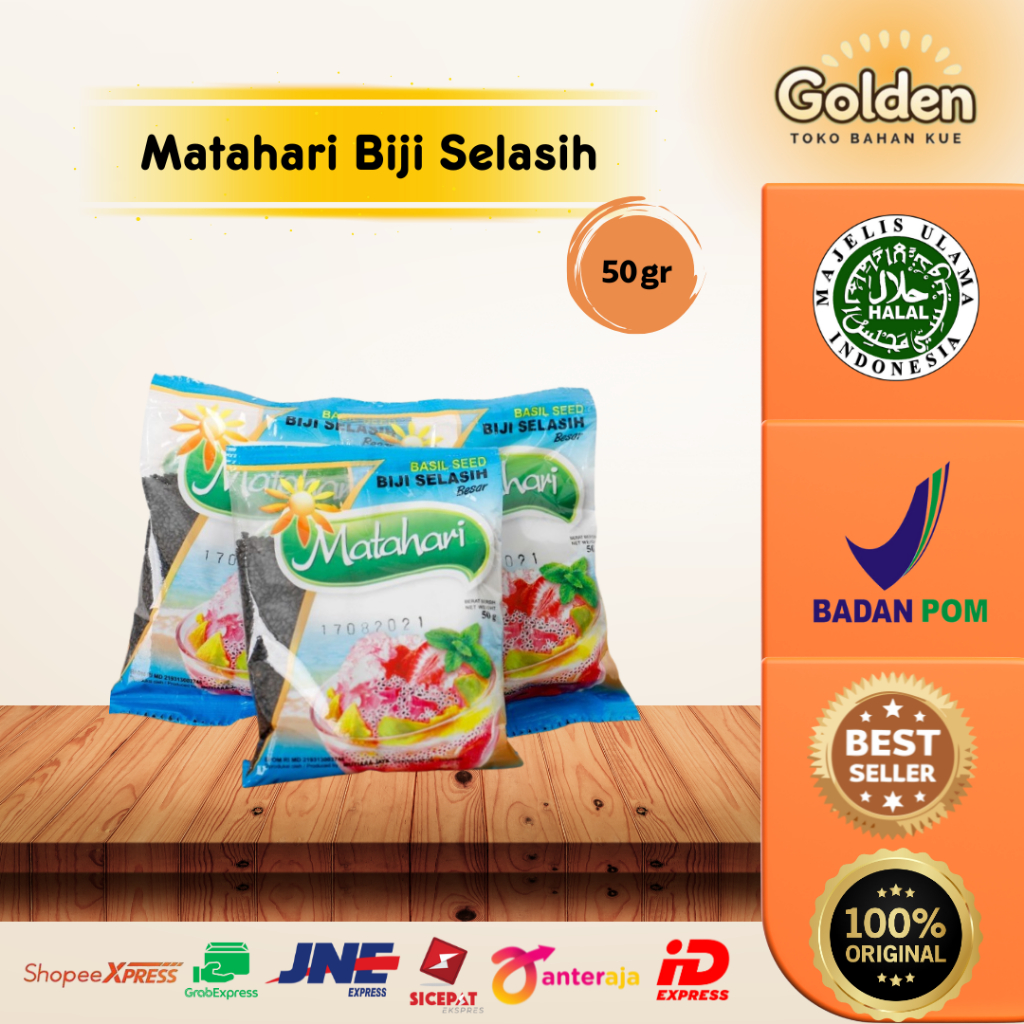 

Matahari Biji Selasih 50gr