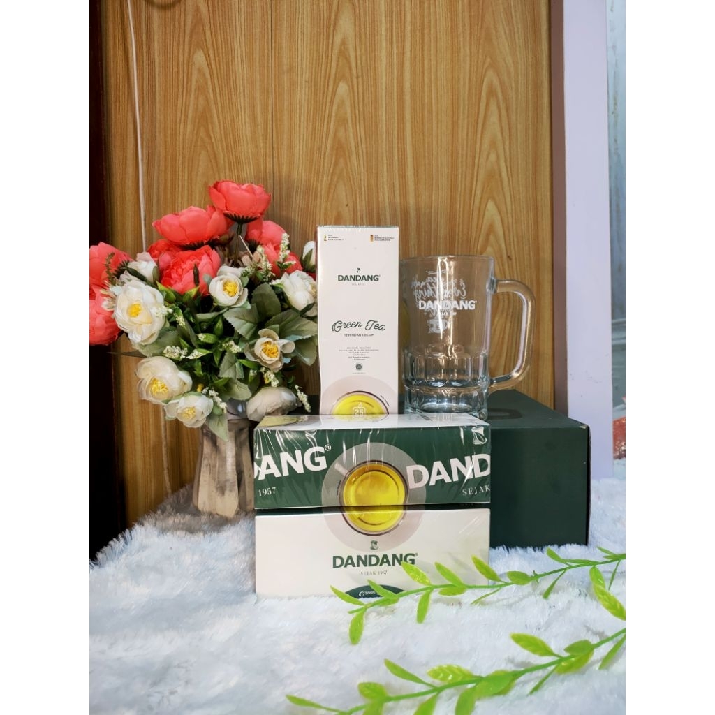 

TEH DANDANG GREENTEA DAPAT 3 BOX+GELAS