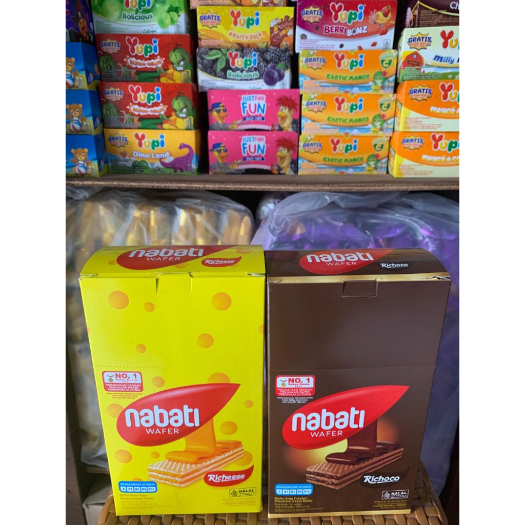 

NABATI WAFER | RICHEESE | WAFER KRIM KEJU | CHEESE CREAM WAFER