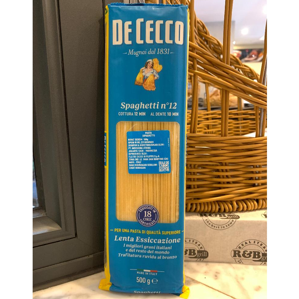 

De Cecco Spaghetti 500 GR | De Cecco Pasta Spaghetti 500 GR