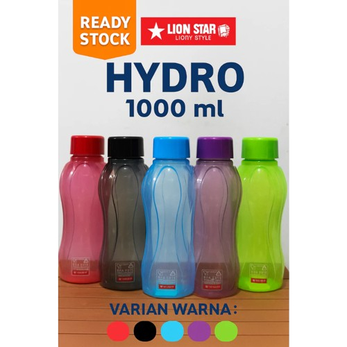 BOTOL MINUM LION STAR HYDRO STAR 1000ML  / HYDRO 1L BPA FREE