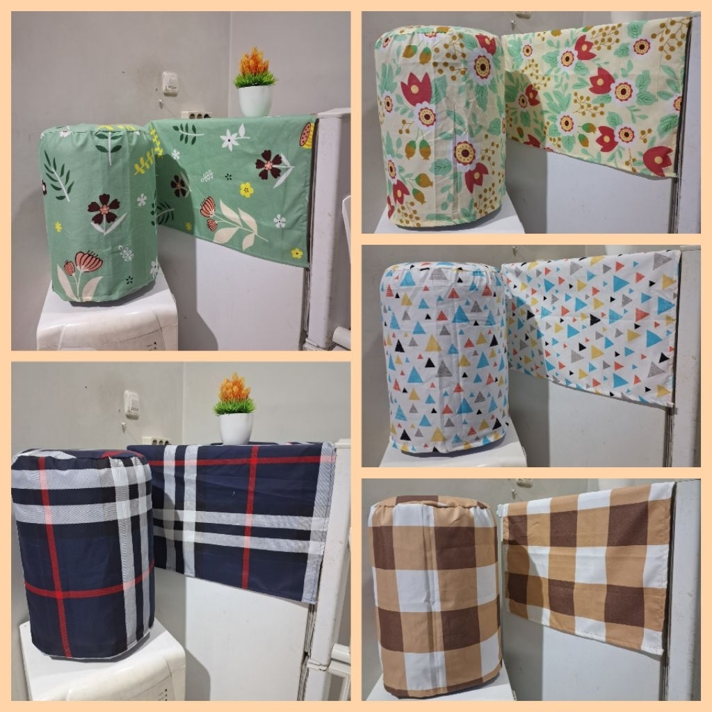 COVER GALON + TAPLAK KULKAS (1 SET)