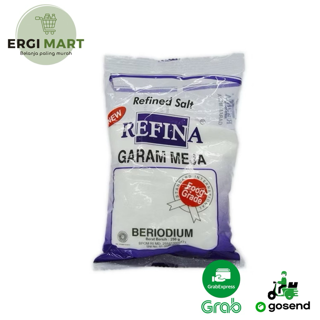 

REFINA GARAM MEJA REFILL 250 gr ERGIMART PADANG