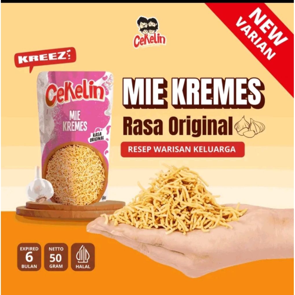 

mie kremes cekelin