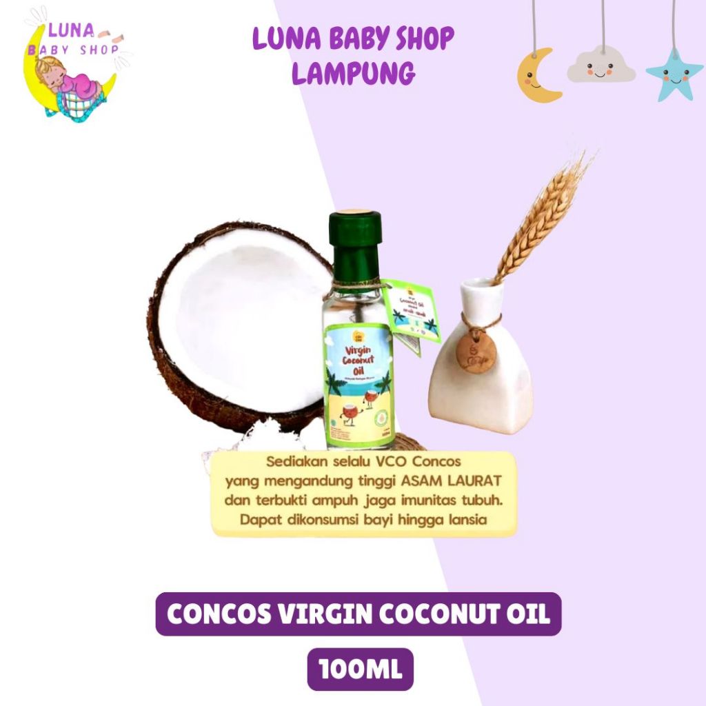 

Concos Virgin Coconut Oil 100ml dan 250ml