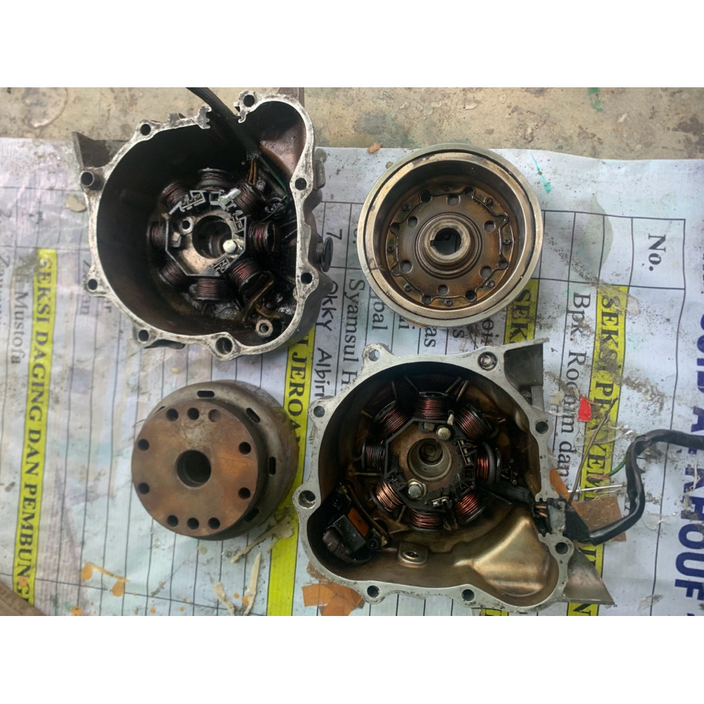 Bak magnet set gl max/ spul set gl max/pengapian gl max